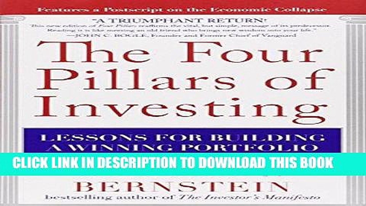 [PDF] The Four Pillars of Investing: Lessons for Building a Winning Portfolio Popular Online