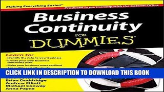[READ] EBOOK Business Continuity For Dummies BEST COLLECTION
