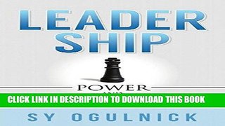 [FREE] EBOOK Leadership: Power and Consequences BEST COLLECTION