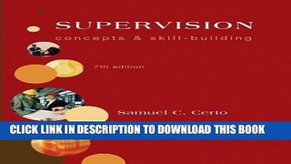 [FREE] EBOOK Supervision: Concepts and Skill-Building BEST COLLECTION