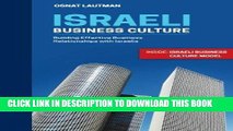 [FREE] EBOOK Israeli Business Culture: Building Effective Business Relationship with Israelis BEST