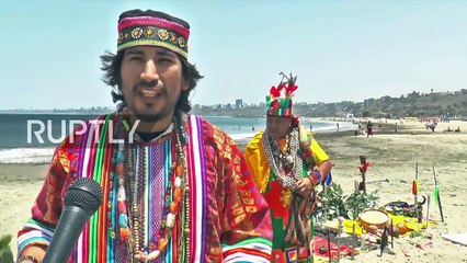 Peru_ Shamanic community split by US elections, invoke spiri