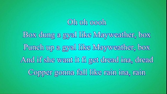 Mayweather - Konshens (Lyrics)