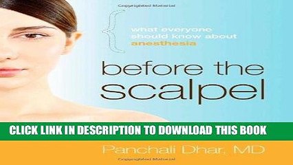[PDF] Before the Scalpel: What Everyone Should Know About Anesthesia Full Collection
