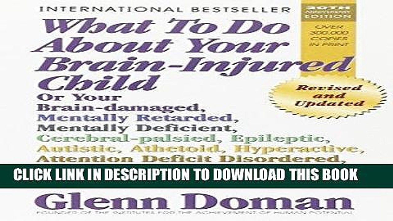[PDF] What To Do About Your Brain-injured Child Full Collection