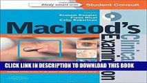 [PDF] Macleod s Clinical Examination: With STUDENT CONSULT Online Access, 13e Full Collection