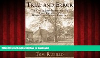 Buy book  Trial and Error:: The Case of John Brownfield and Race Relations in Georgetown, South