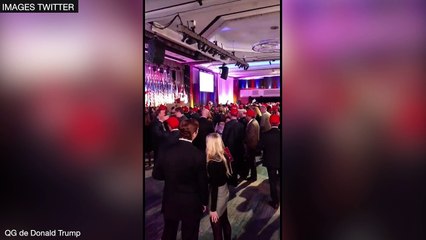 Élection américaine : ambiance de victoire au QG de Donald Trump