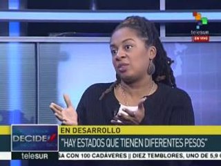 Janvieve Williams analiza la situación de EEUU ante las elecciones