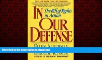 liberty books  In Our Defense: The Bill of Rights in Action