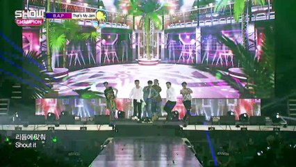 쇼 챔피언/show champion #201_  B.A.P-that's my jam
