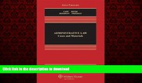 liberty book  Administrative Law: Cases and Materials, Sixth Edition (Aspen Casebooks) online