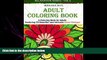 READ book  Adult Coloring Book: Coloring Book For Adults Featuring 33 Beautiful Floral Designs