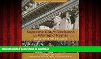 Buy book  Supreme Court Decisions and Womens Rights