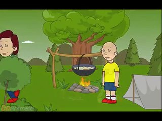 GoAnimate Caillou and The Groke