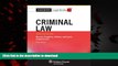 Buy books  Casenotes Legal Briefs Criminal Law: Keyed to Bonnie Coughlin Jeffries   Low 3e