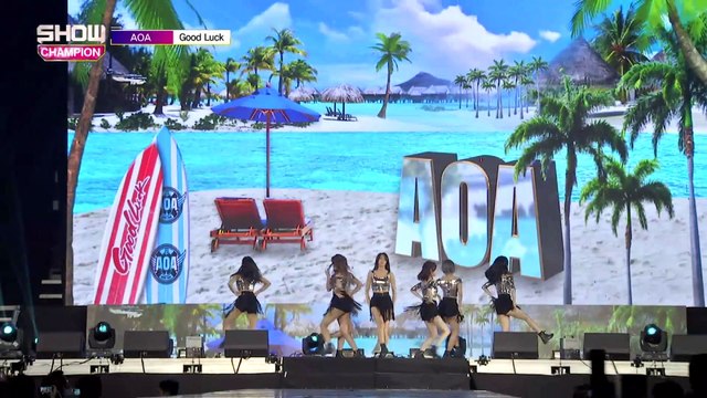 쇼 챔피언/show champion #201_ AOA-Good Luck