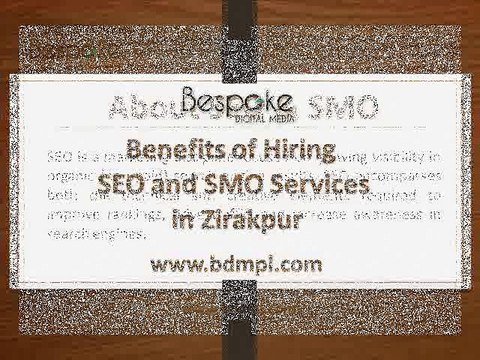 Benefits of Hiring SEO and SMO Services in Zirakpur