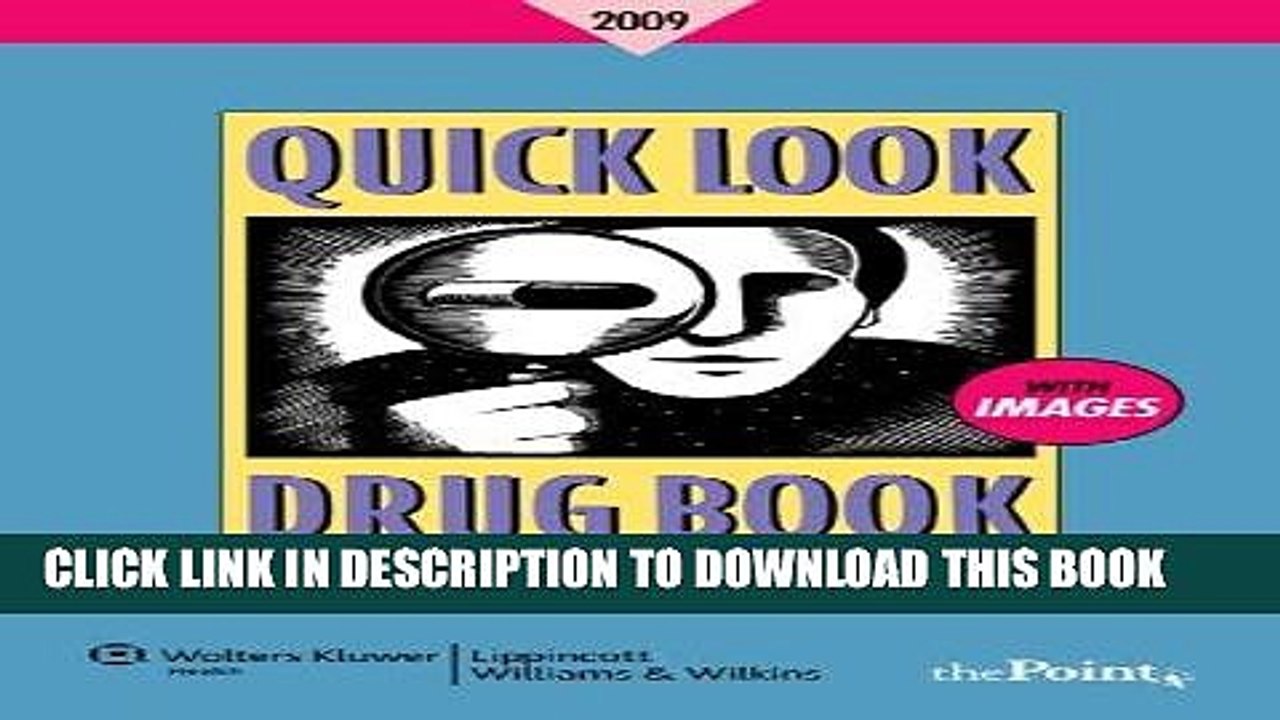 [PDF] Quick Look Drug Book 2009 Popular Collection