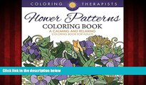 READ book  Flower Patterns Coloring Book - A Calming And Relaxing Coloring Book For Adults