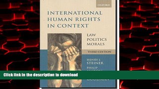 Read book  International Human Rights in Context: Law, Politics, Morals