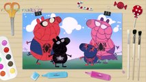 Peppa Pig en Español | Kinder Surprise Eggs | Peppa pig change Tom y Jerry (Tom And Jerry) Character