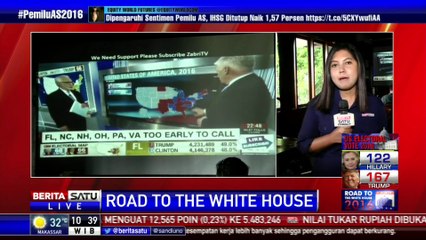 Warga AS di Jakarta Pantau Pemilu di De Hooi