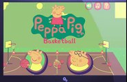 peppa pig and friends playing basketball