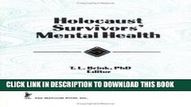 [PDF] Epub Holocaust Survivors  Mental Health Full Online