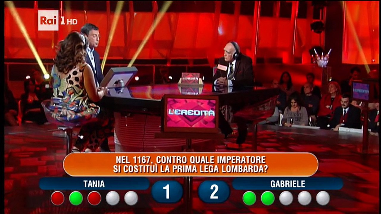 Eredità 8 novembre 2016 (seconda parte)