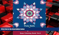 READ book  Calming Mandalas : Easy Coloring Book Vol.2: Adult coloring book for stress relieving