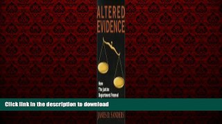 Read books  Altered Evidence online for ipad