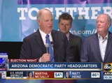 Tom O'Halleran addresses supporters after defeating Pinal County Sheriff Paul Babeu for Congress