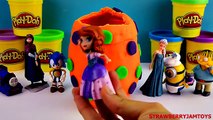 Magic Play Doh Surprise Egg with Frozen LPS Shopkins Iron Man Barbie & More by StrawberryJamToys