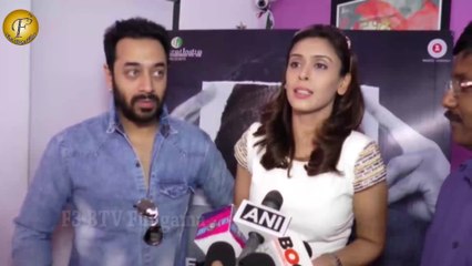 HITEN PAINTAL, HRISHITA BHATT & DIRECTOR YESHUDAS PROMOTE FILM 30 MINUTES