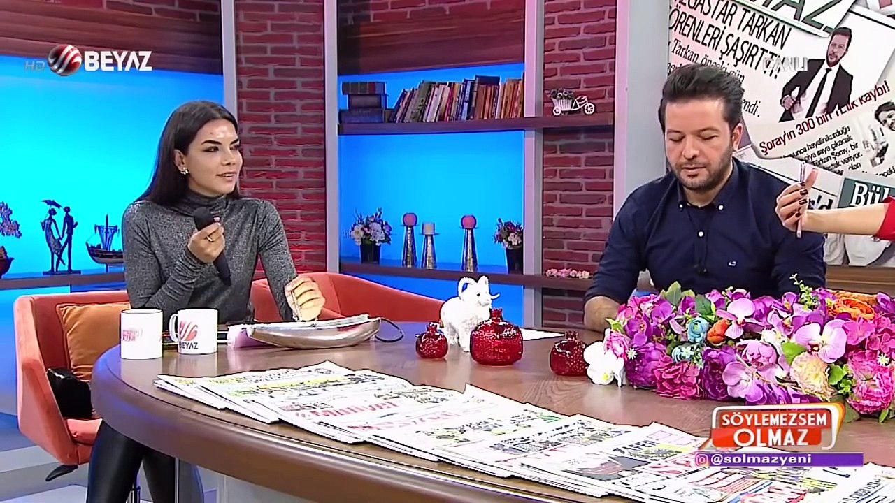 Nihat Doğan'ın sevgilisi stüdyoyu bastı