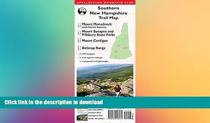 FAVORITE BOOK  Southern New Hampshire Trail Map: Mount Monadnock (with historic features) /