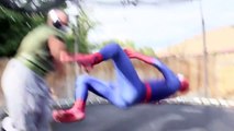 Bane vs Spiderman vs Venom In Real Life Superhero Battle