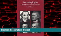Read books  Declaring Rights: A Brief History with Documents (Bedford Cultural Editions Series)