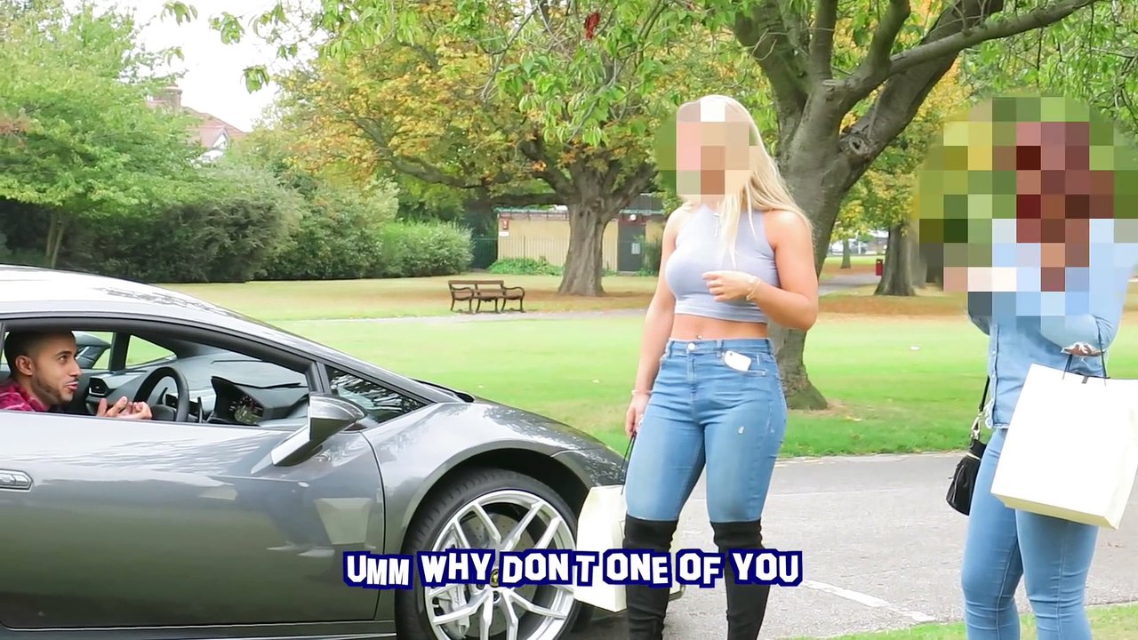 Ultimate Lamborghini GOLD DIGGER Pick Up Prank