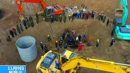 Huge rescue operation to save boy trapped down well