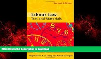 Read book  Labour Law: Text and Materials (Second Edition) online for ipad