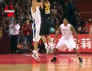 Basket bagarre entre chinois et bresiliens