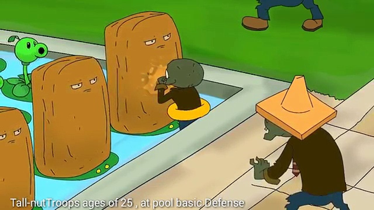 Plants vs Zombies 2: Tall-nut Documentation ( Flipaclip cartoon)