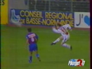 CAEN-PSG 94-95, France 2 et France 3