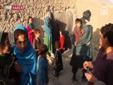 İç savaş mağduru Afgan mülteci çocuklar