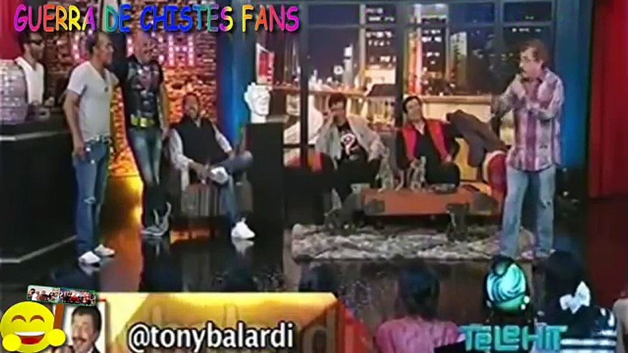 Guerra de Chistes -  La Caravana del Humor  -Tata y Balardi Chistes de Gangosos