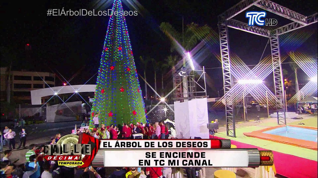 Encendido árbol de los deseos