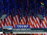 El magnate Donald Trump será el nuevo presidente de EE.UU.