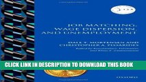 [PDF] FREE Job Matching, Wage Dispersion, and Unemployment (IZA Prize in Labor Economics)